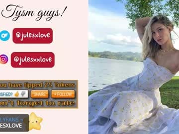 Live show preview for julesxdann
