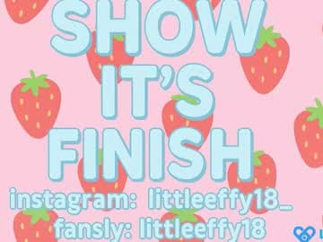 Live show preview for little_effy18_