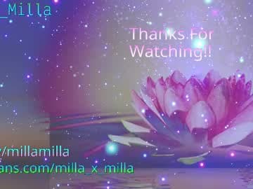Live show preview for milla_milla