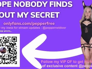 Live show preview for pepperxminthe