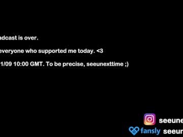 Live show preview for seeunexttime